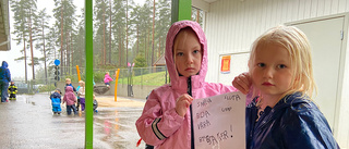 Barnens vädjan: Sluta förstöra på vår förskola