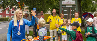 Stor publikfest i Vadstena för Stina Blackstenius