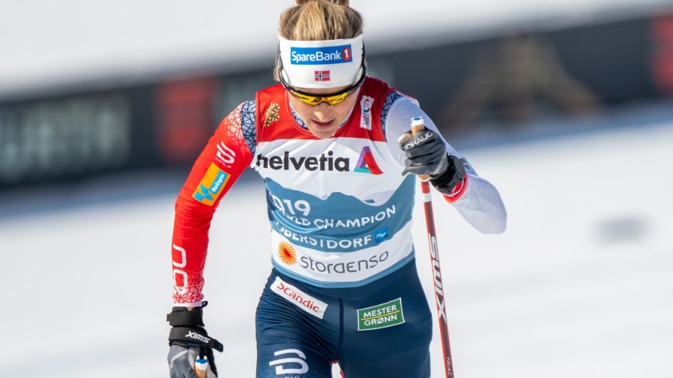 Therese Johaug står över Tour de Ski i vinter. Arkivbild.