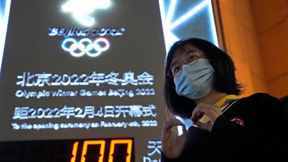 Mindre än 100 dagar återstår till OS i Peking.
