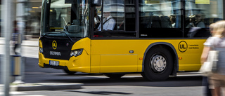 Buss och cyklist i krock på Luthagsesplanaden