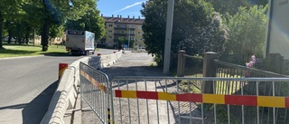 Vältrafikerad korsning i Promenaderna har spärrats av