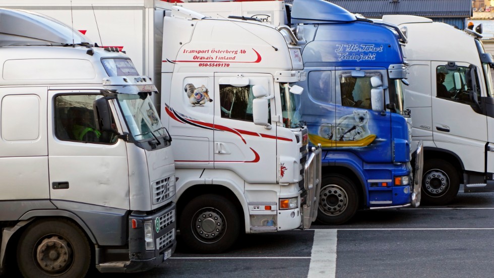Höjda sanktionsavgifter ska avskräcka från transportfusk. Arkivbild.