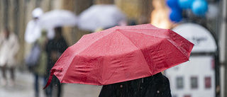 Regn och rusk på väg - hösten kopplar greppet