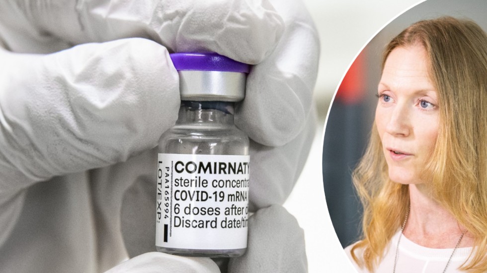 Vaccinsamordnare Christine Senter.