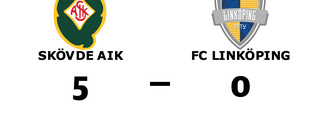 Storförlust när FC Linköping föll mot Skövde AIK på Södermalms IP