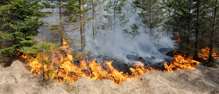 Markbrand i Nilivaara – räddningsvärnet på plats