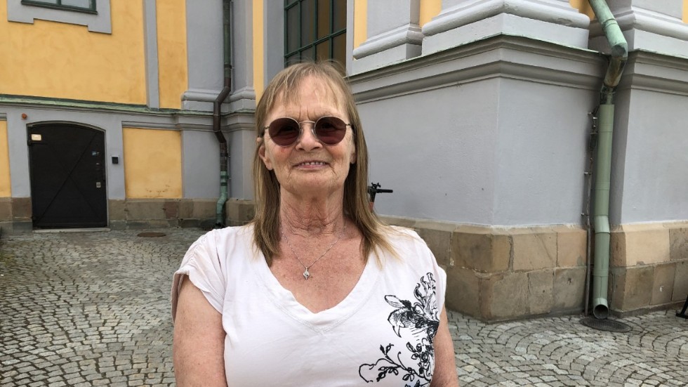 Birgitta Johnsson har varit medlem i Katarina församling i tio år och har längtat tillbaka till kyrkan.- Det betyder jättemycket att få komma tillbaka, säger hon.