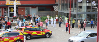 Galleria utrymdes efter brandlarm