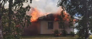 Storbrand i Pajala - gruppboende gick inte att rädda