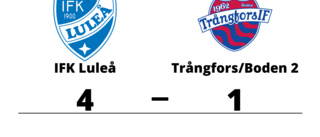 Trångfors/Boden 2 kunde inte stoppa formstarka IFK Luleå