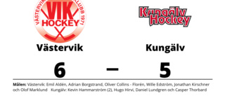 Efterlängtad seger för Västervik - steg åt rätt håll mot Kungälv