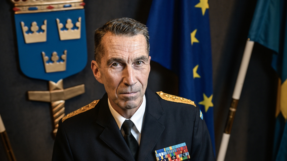 Överbefälhavare Micael Bydén.