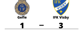 Seger för IFK Visby borta mot Gefle