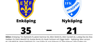 Enköping vann lätt hemma mot Nyköping