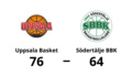 Uppsala Basket vann mot Södertälje BBK – trots underläge i halvtid