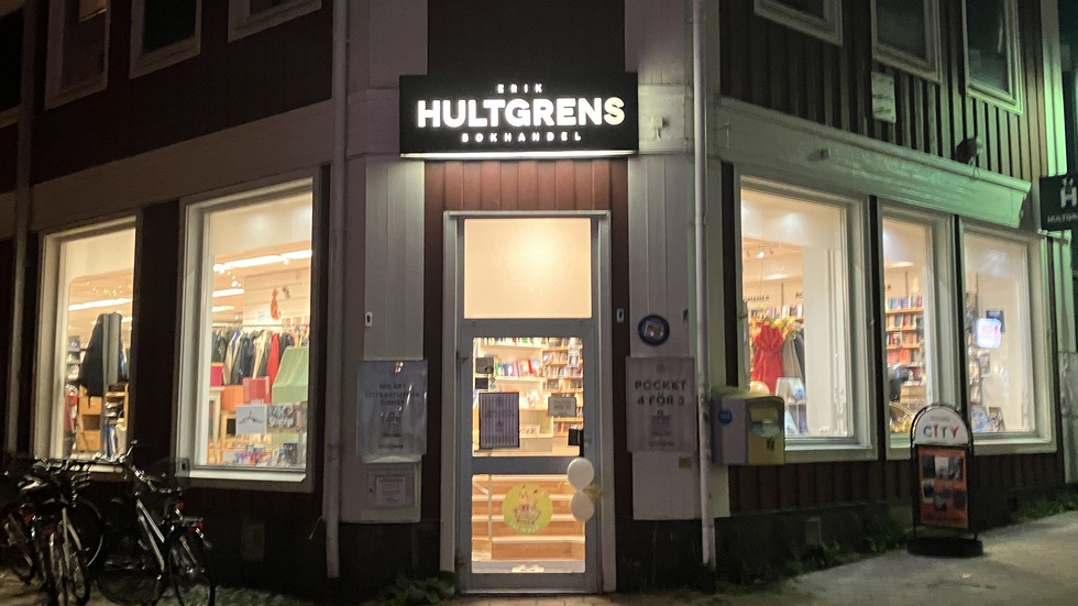 Hultgrens bokhandel firar 190 år. 