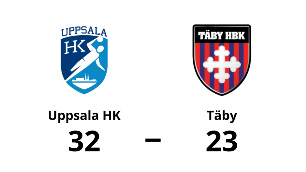 Uppsala HK vann mot Täby HBK