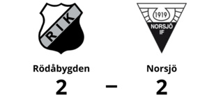 Norsjö kryssade på bortaplan mot Rödåbygden