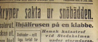 80 år sedan förlisningen vid Städsholmen