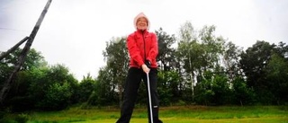 Hole in one av Leif i regnet			 under VT-golfen