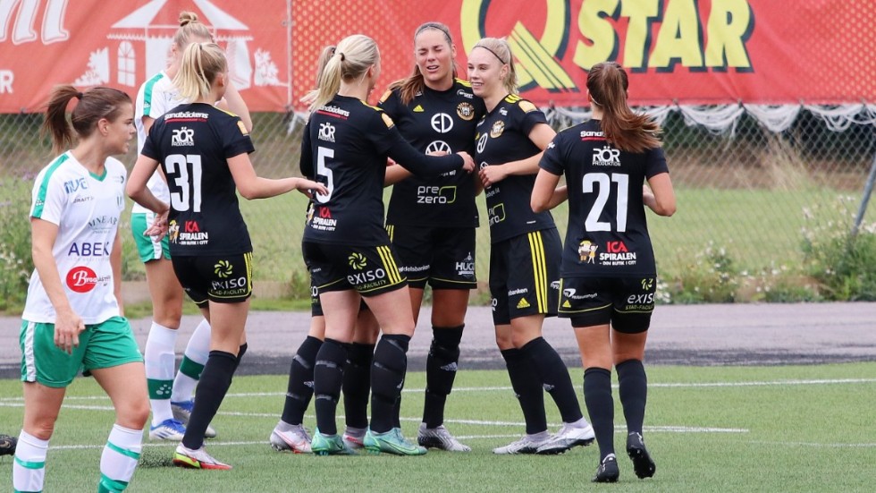 Mathilda Holmberg blev tvåmålsskytt mot Enskede.
