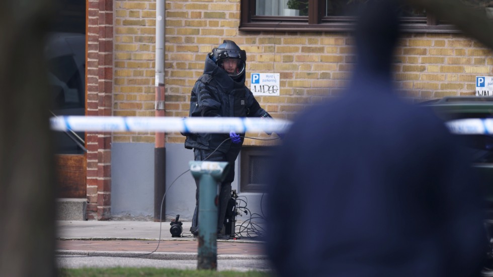 Nationella bombskyddet befinner sig i Norrköping med anledning av att ett misstänkt farligt föremål har hittats i Åby. Arkivbild.