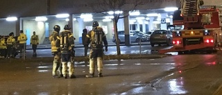 Brand uppstod i ventilation