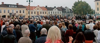 Vaktparaden kom till staden