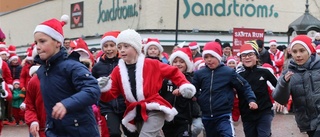 Stor uppslutning vid årets Santa Run