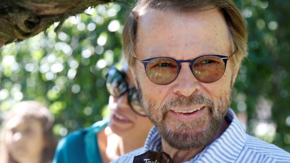 Rörd. Björn Ulvaeus var både rörd och stolt över uppmärksamheten.