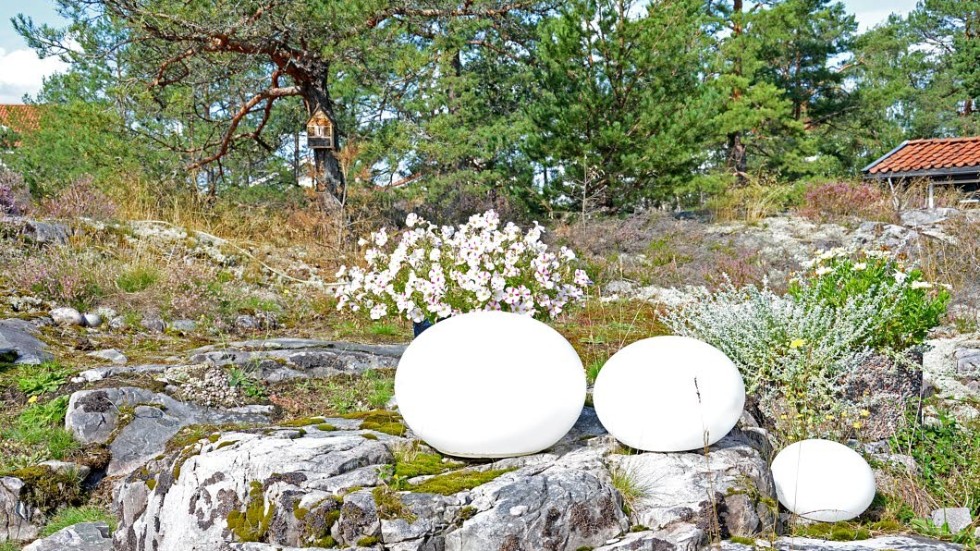 Här hoppas Peter så småningom kunna komplettera med ett växthus på berget.