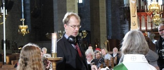 Tv-gudstjänster spelades in i kyrkan