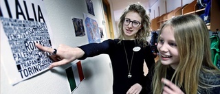 Italiensk touch på Nykyrka skola