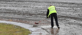 Regnet satte stopp för Västervik