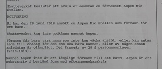 Vändningen: Han får sitt namn