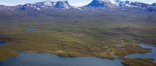 Landmärke till Abisko