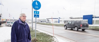 "Det är obehagligt att cykla här"