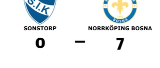 Målfest när Norrköping Bosna krossade Sonstorp