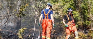 Larm om markbrand på norra Gotland