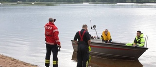 Man räddad i drunkningsdrama