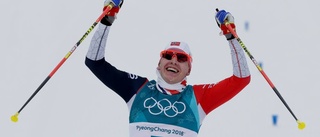 Norsk uppvisning i iskall skiathlon
