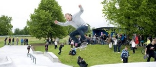 Nu är skateparken invigd