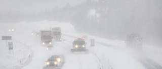 Varnar för kraftigt snöfall