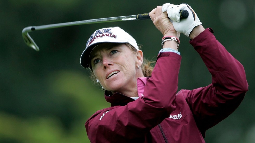 Helen Alfredsson ställer sig frågande till golfförbundets beslut om att inte förnya samarbetet med Henrik Stenson. Arkivbild.