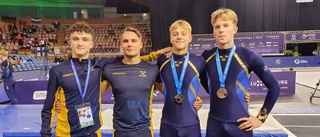 Uppsalakvartett tog dubbla silver på junior-EM