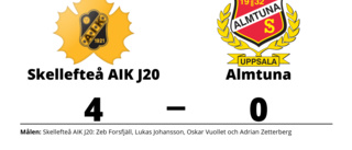 Almtuna föll mot Skellefteå AIK J20 på bortaplan