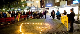 Lysande manifestation för narkotikaoffer