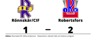 Uddamålsseger för Robertsfors mot Rönnskär/CIF