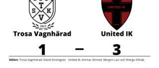 United IK upp i topp efter seger